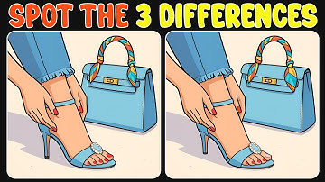 🧠🧩 Find 3 Differences Between Two Pictures | Challenge + Solutions 🧩🧠