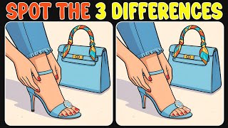 🧠🧩 Find 3 Differences Between Two Pictures | Challenge + Solutions 🧩🧠