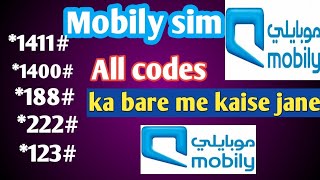 Mobily sim all service codes || mobily sim me use hone wale sare codes,,mobily Sim #technicalmaster
