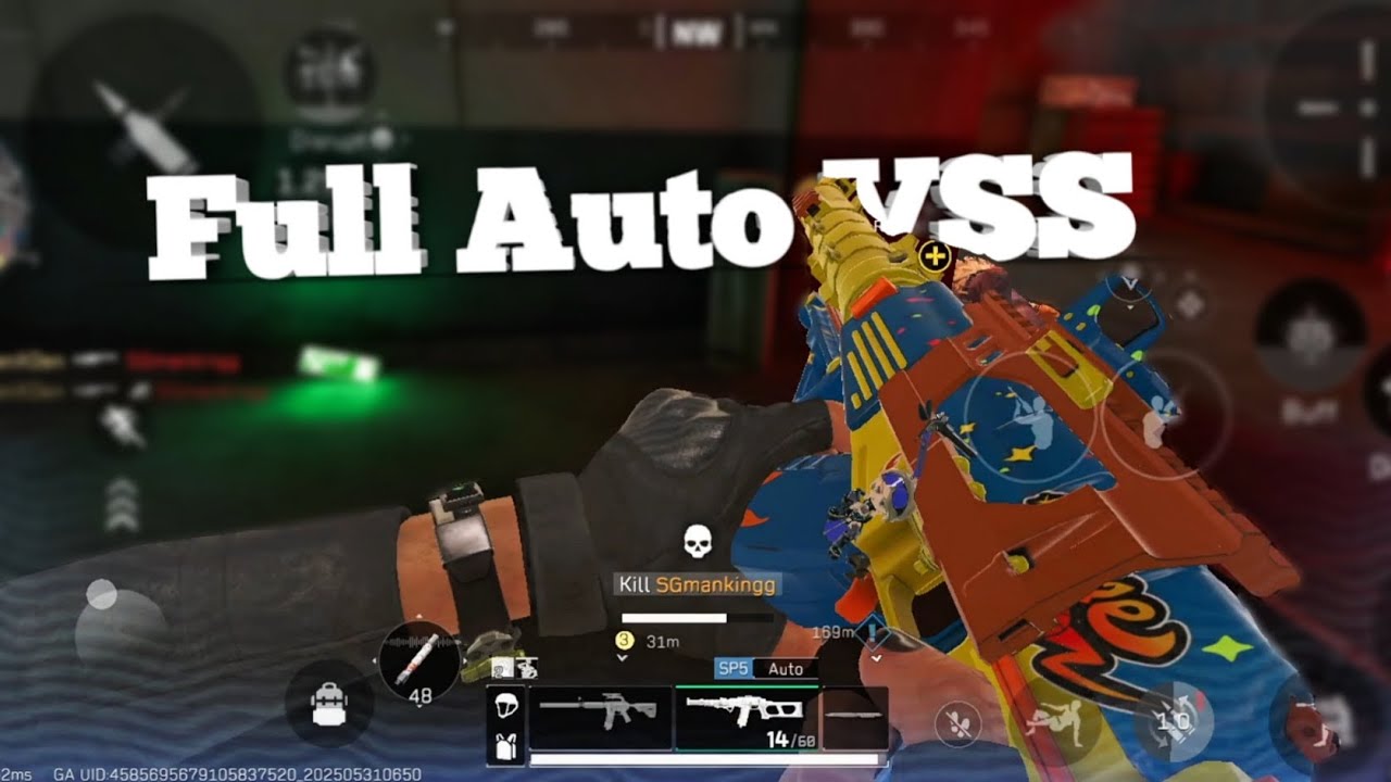 The Full Auto VSS is what you need DFM Gameplay