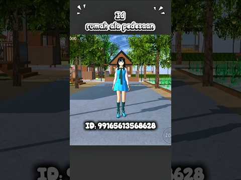 ID Rumah Pedesaan Sakura 😱 Adem Banget! Request Subscribers! #sakuraschoolsimulator #sakura