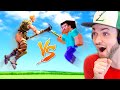 FORTNITE vs MINECRAFT the REAL LIFE MOVIE!