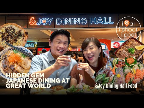 &JOY Dining Hall - Hidden gem Japanese dining at Great World