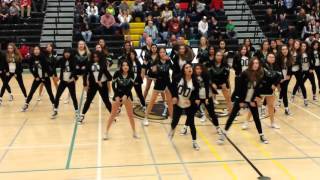 CHS Dance Team half time 02.05.16