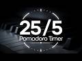 2 Hour Pomodoro (25/5) — Piano Focus Session for Deep Work
