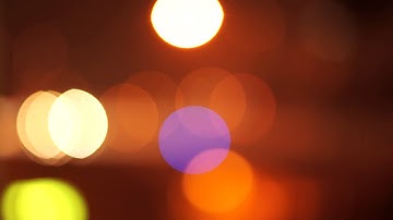 Traffic in the Distance - Bokeh Effect