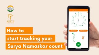 How to start tracking your Surya Namaskar sets on the app | Surya Sankranti screenshot 4