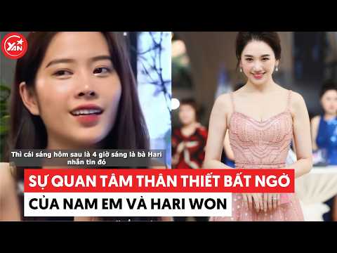 The Unexpected Close Care Nam Em Received from Hari Won #namem #hariwon