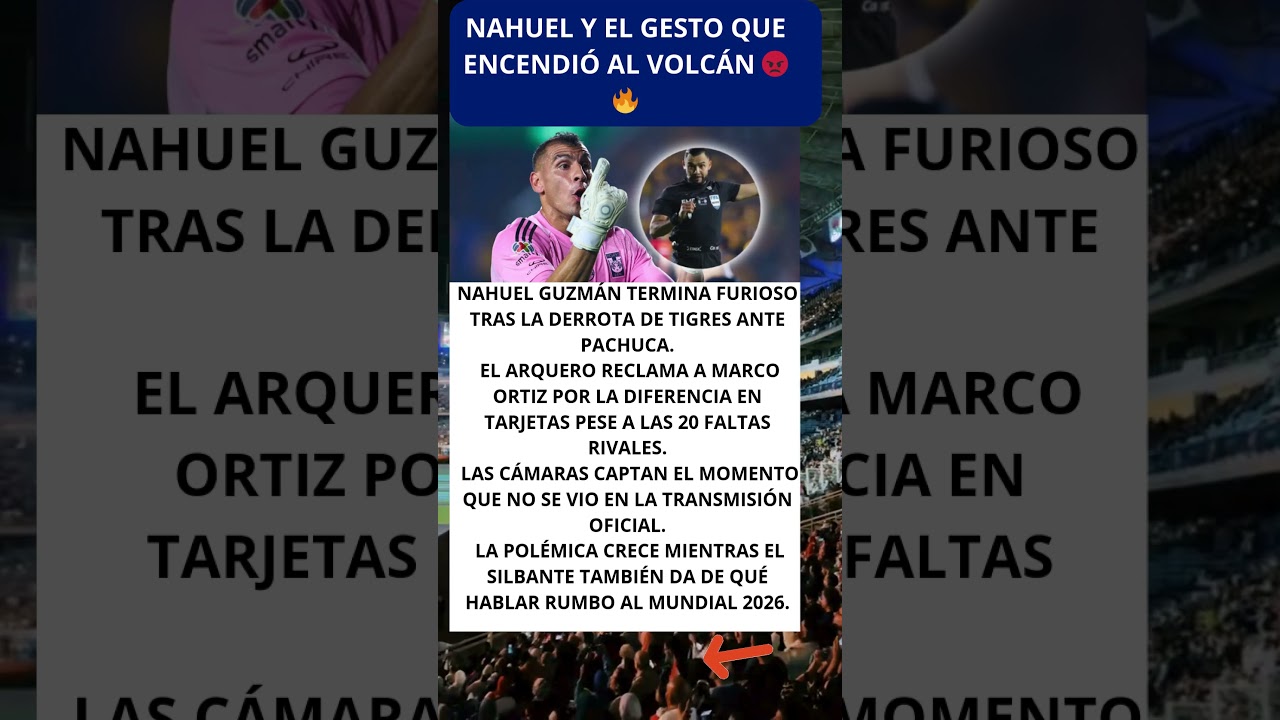 Nahuel y el gesto que encendió al Volcán 😡🔥