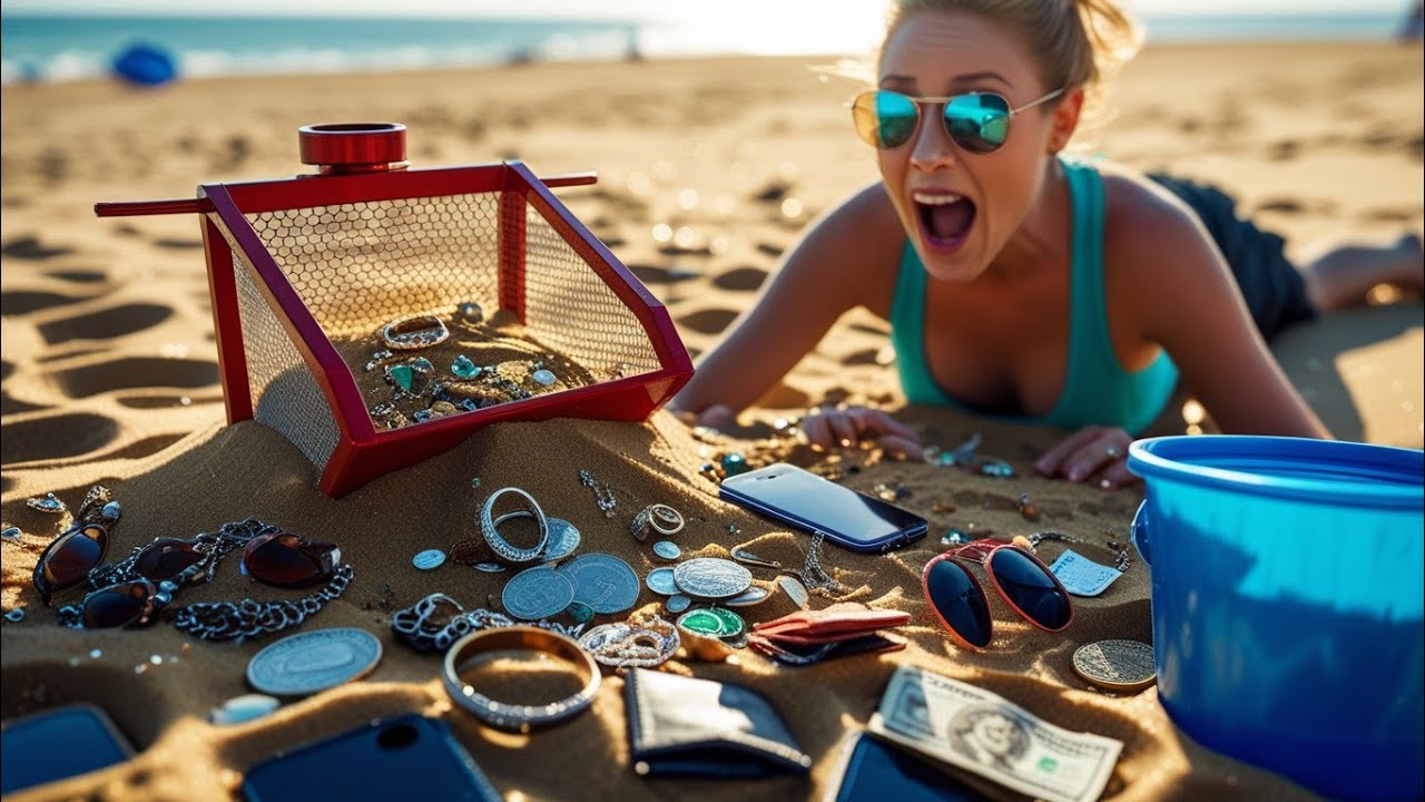 Beach Cleanup Turns Into Epic Hidden Treasure Hunt!