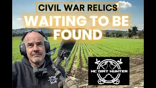 Civil War relics waiting to be found. Metal Detecting a battlefield with the Minelab Manticore