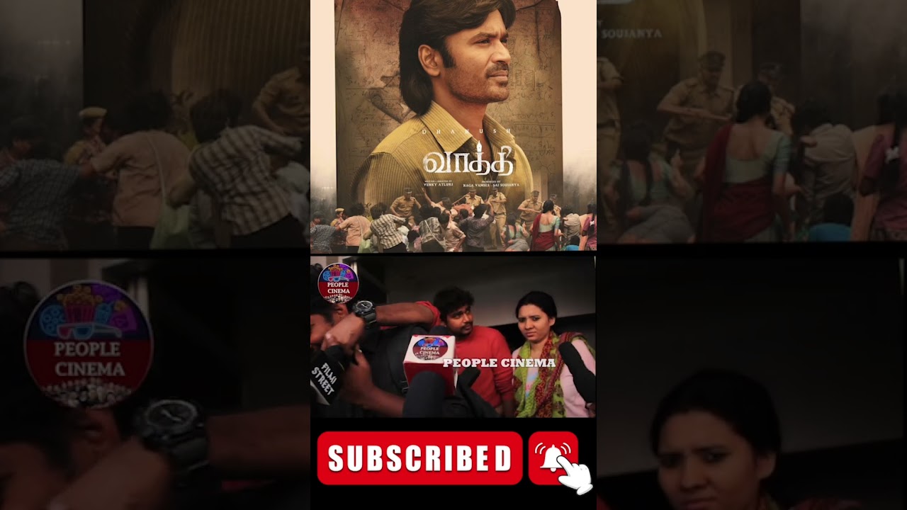 🔴Vaathi Public Review | Vaathi Public review tamil | Vaathi public talk  