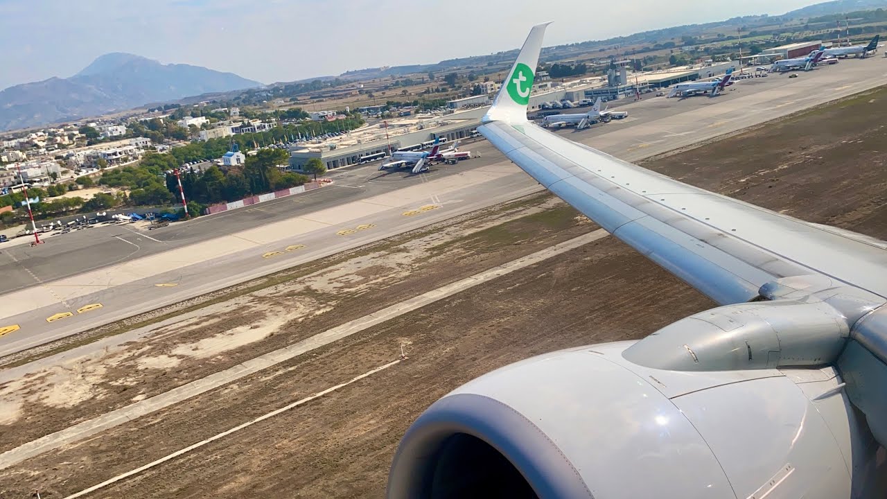 *Powerful Take off*| Transavia | B737-800 | Kos - Amsterdam