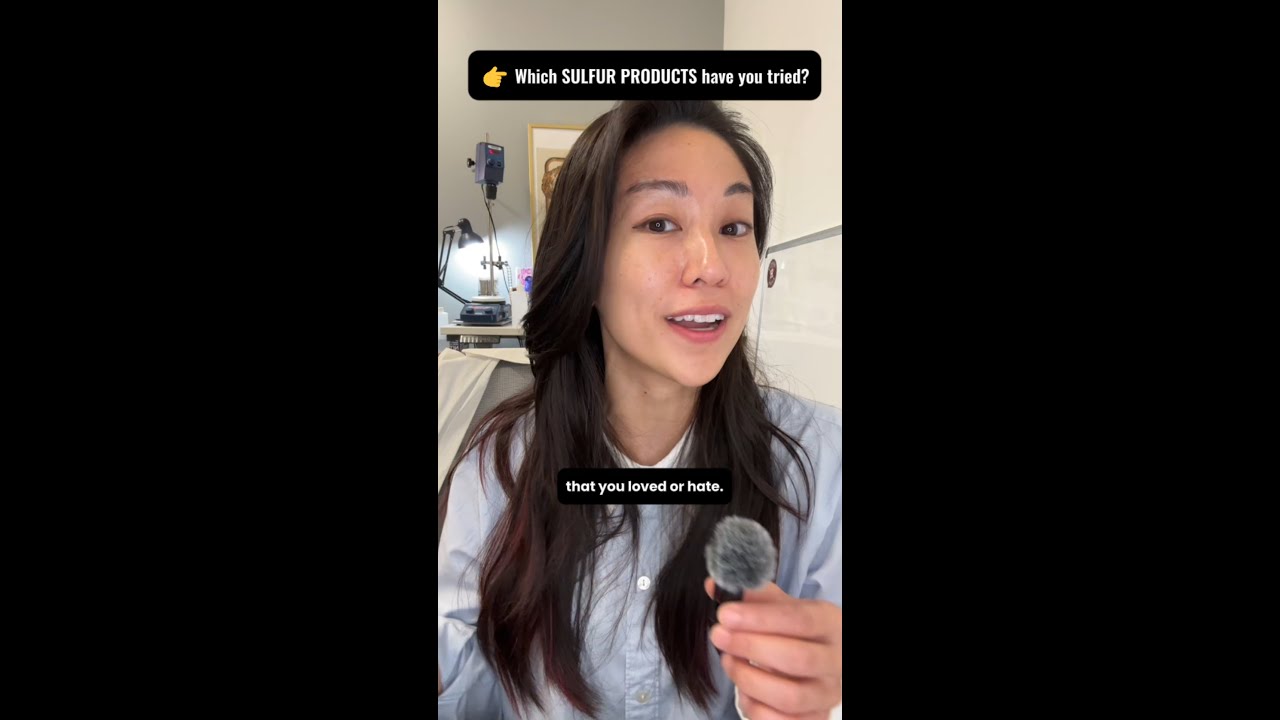 Cosmetic Chemist Explains:  Sulfur is a Weird OTC Acne Ingredient