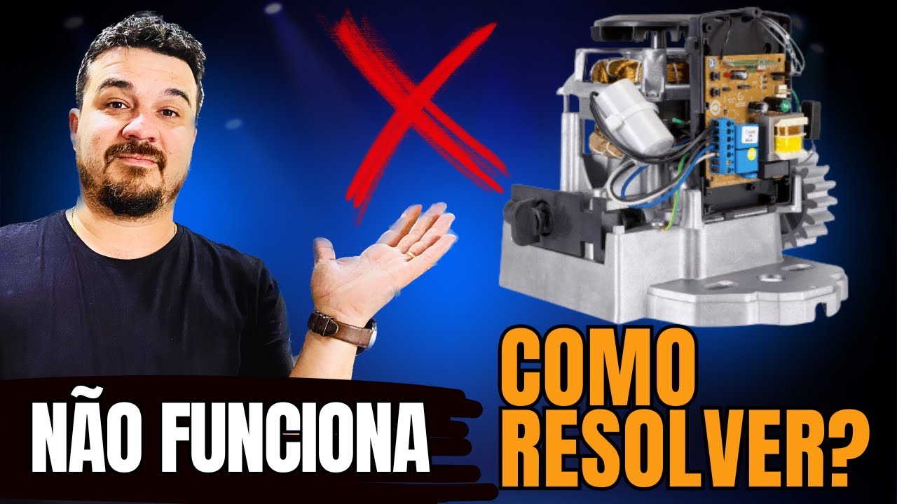 Motor de Portão eletronico Não Funciona como resolver? Não liga