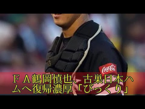 ＦＡ鶴岡慎也、古巣日本ハムへ復帰濃厚「びっくり」