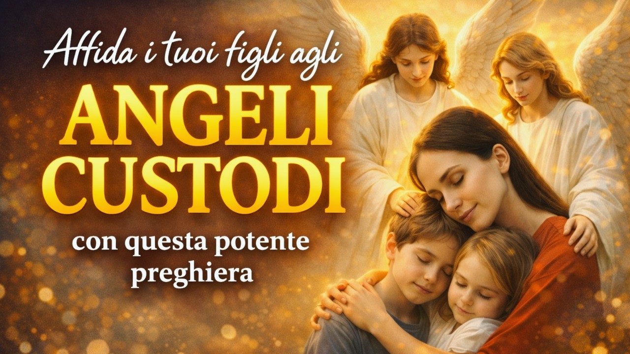Affida i tuoi figli agli Angeli Custodi con questa potente preghiera!