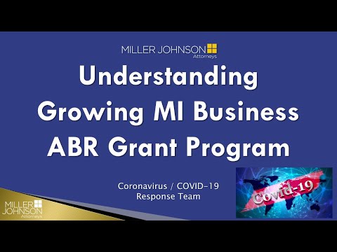 Overview and Considerations for Michigan Afflicted Business Relief Grant Program Applicants