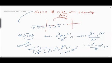 #Mathsforall Lecture 27: Complex Analysis (Trigonometric and hyperbolic functions.)