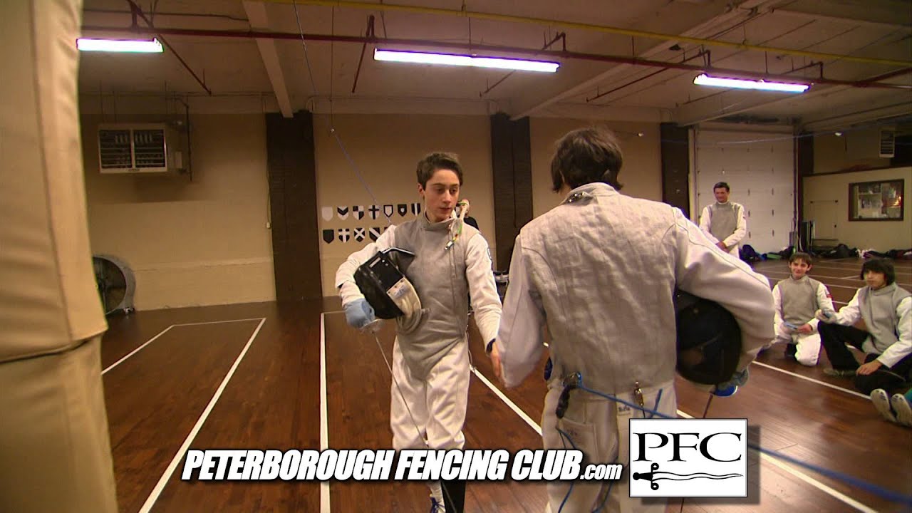 Peterborough Fencing Club Discipline YouTube