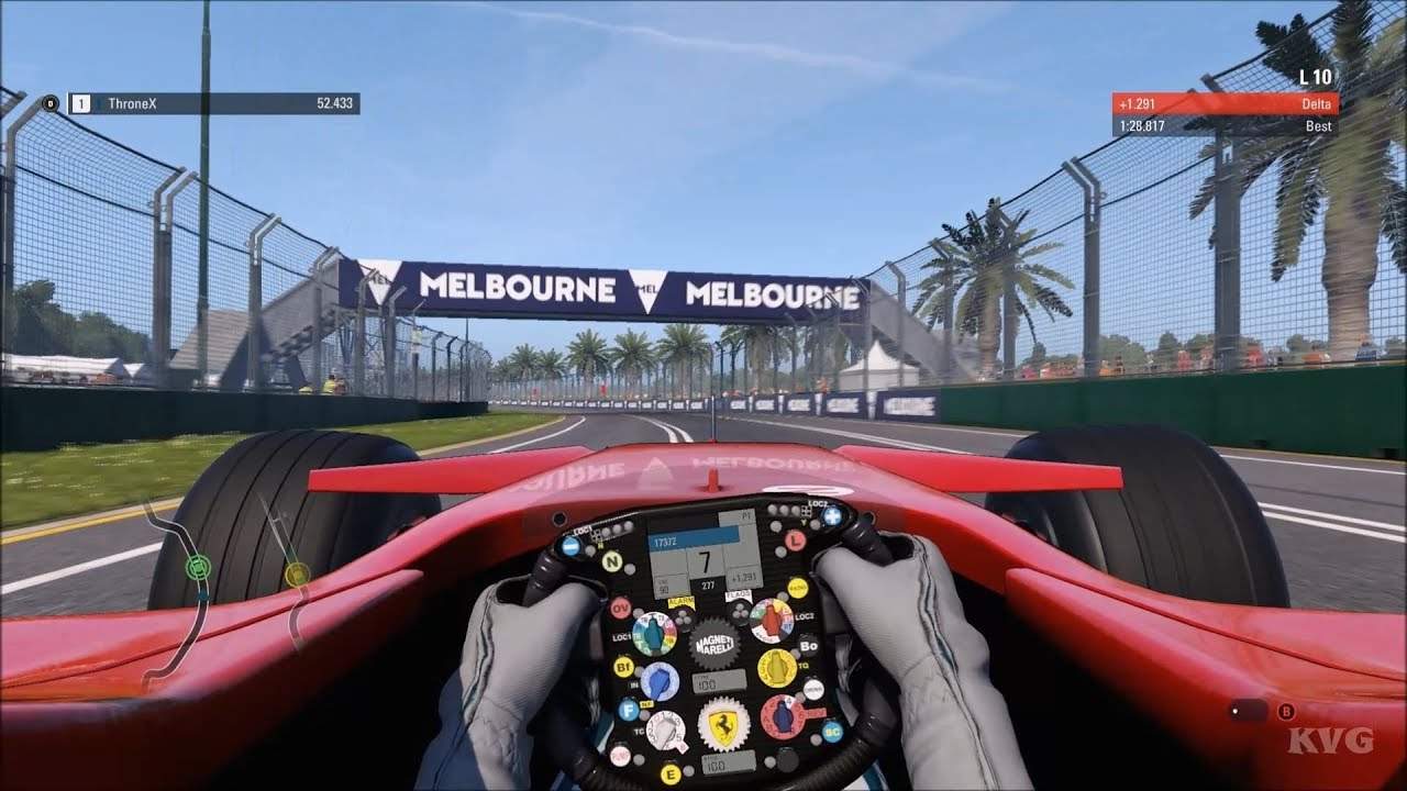 F1 2018 - Ferrari F2007 2007 - Test Drive Gameplay (PC HD) [1080p60FPS]