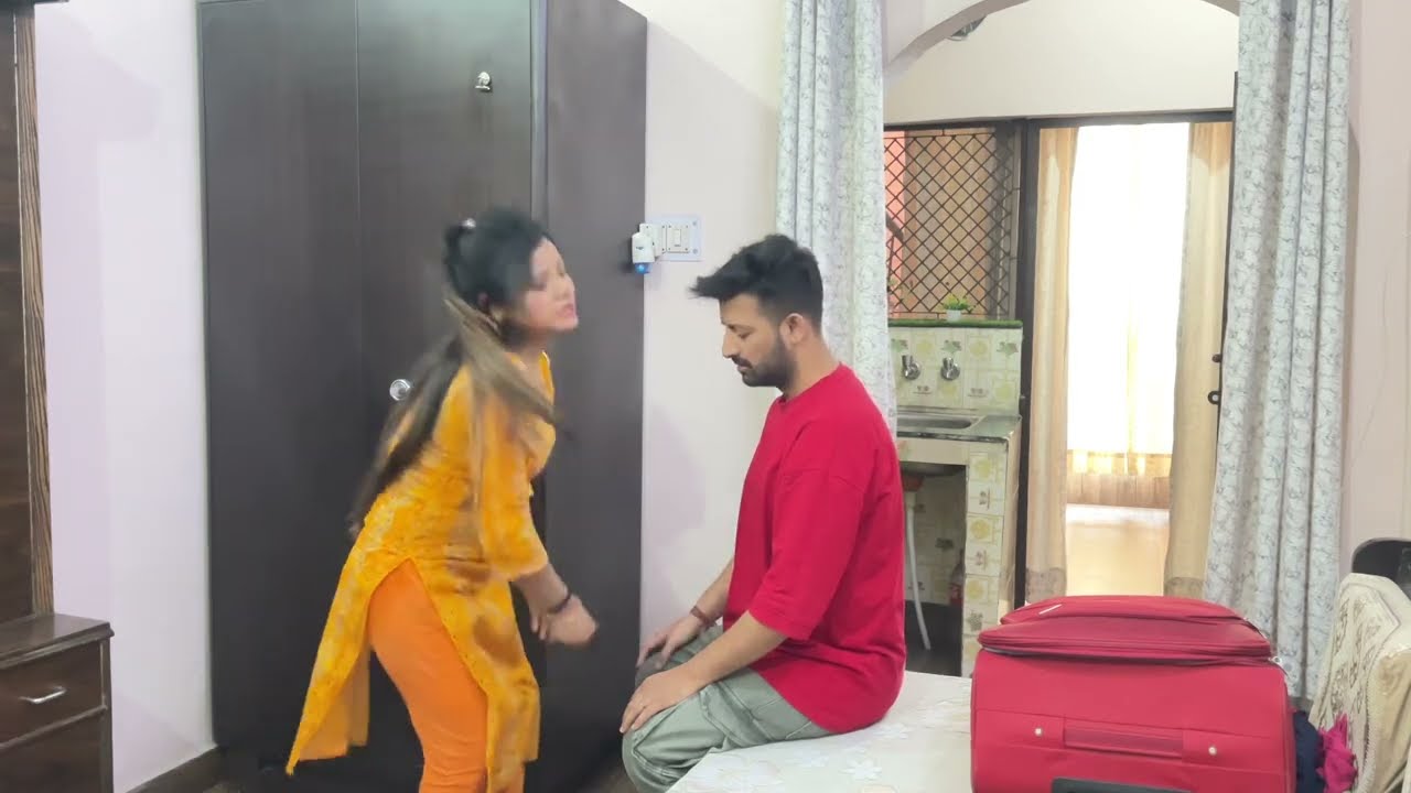 LEAVING HOME PRANK ON HUSBAND || PRANK ON HUSBAND || @luckyparul