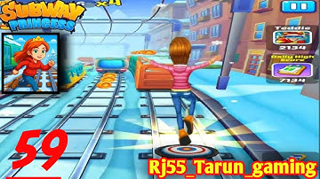 Subway Princess Runner - Gameplay Walkthrough Tutorial Part-59 All Levels Mobile Game (Android, iOs)