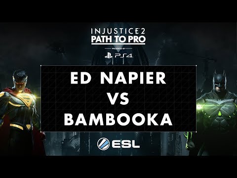 Ed Napier vs Bambooka - Injustice 2 Path to Pro Finals - Winners Semi