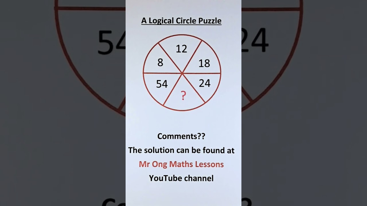A Logical Circle Puzzle.