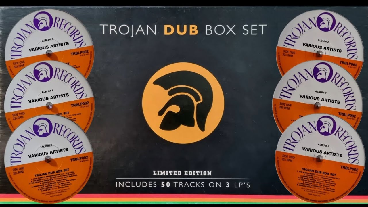 英3discs LP Various Trojan Story Volume Two TALL200 TROJAN /00780 The Trojan Story (Part One) – Box Set (Allied Records Ltd