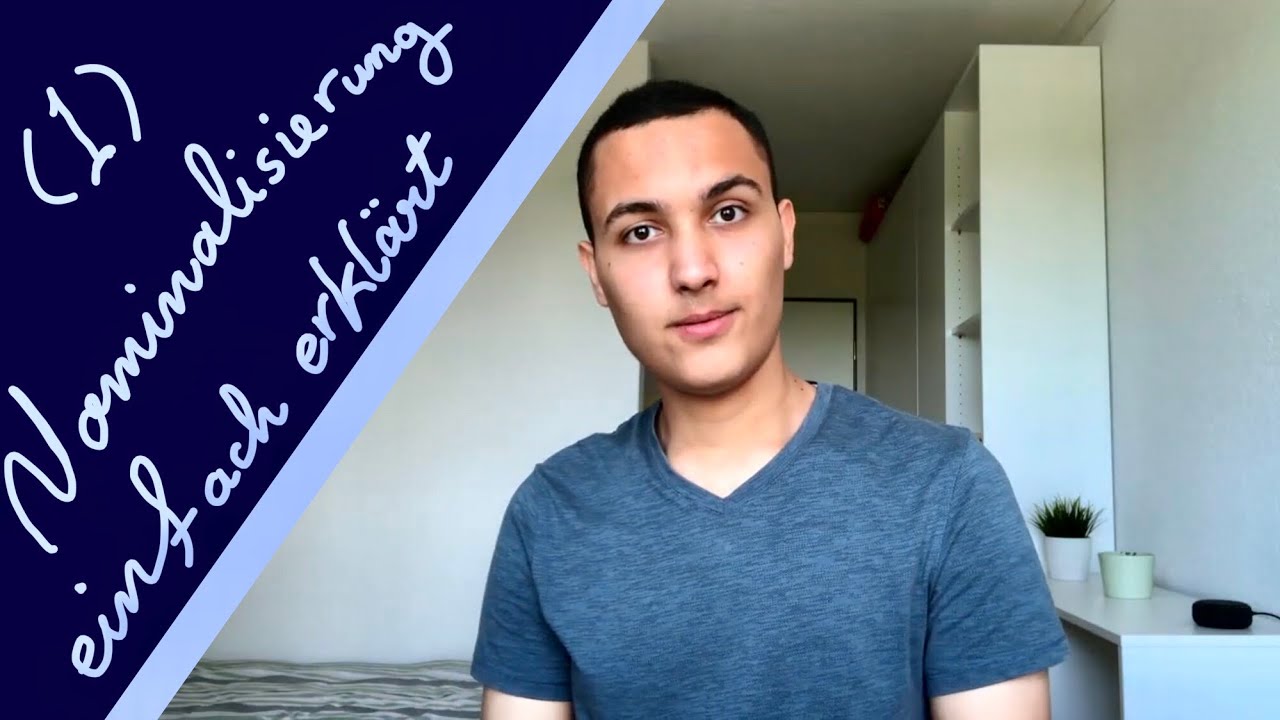 Nominalisierung - einfach erklärt 1 - das Verb (DSH-Grammatik B2 C1)