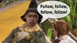 A Christian Credo: Follow, Follow, Follow, Follow.
Freewill? Sure! But you must follow and obey. And fear the lord. You dummy! A Christian Credo: Follow, Follow, Follow, Follow.