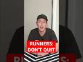 Running Is Hard... Why You Shouldn't Quit! #runningmotivation #running #runningtips #discipline