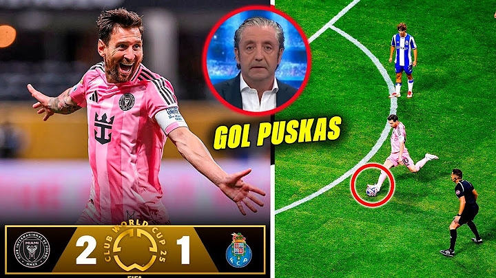 ASI REACCIONA PRENSA EUROPEA a GOL de MESSI INTER MIAMI vs PORTO en MUNDIAL CLUBES