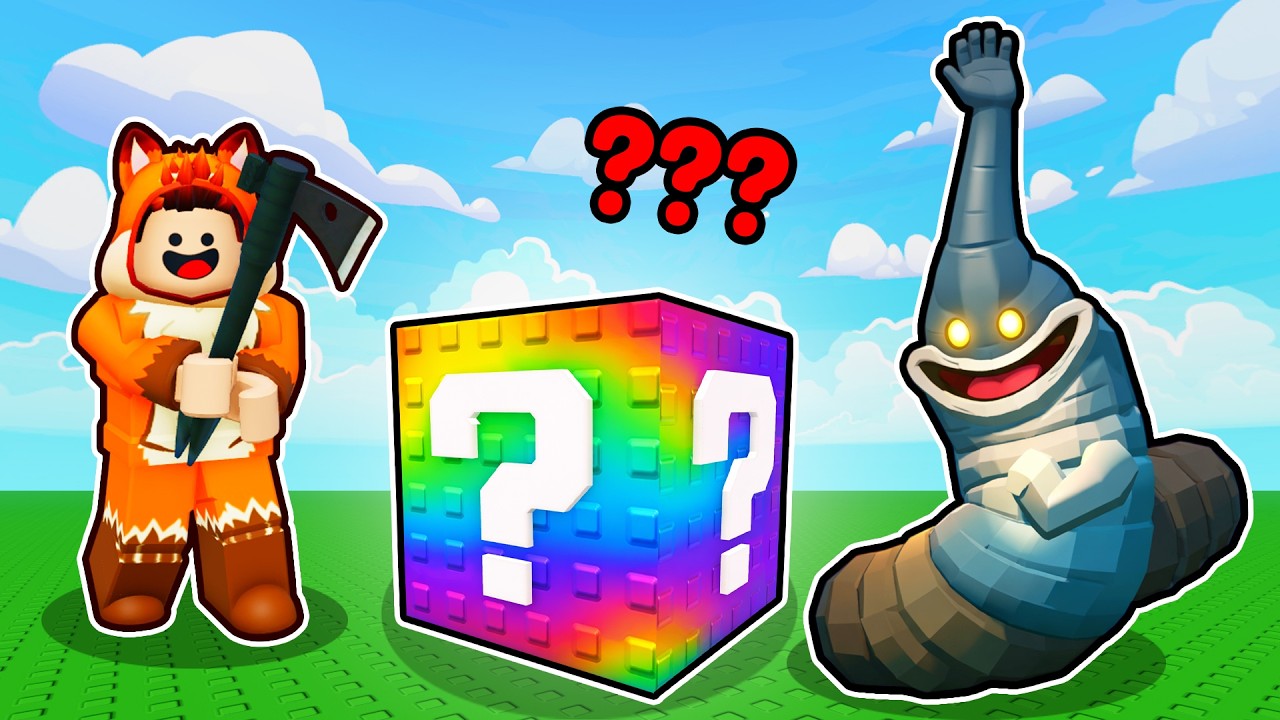 Я НАШЁЛ СЕКРЕТНОГО морского чудовища из Lucky Block в Roblox