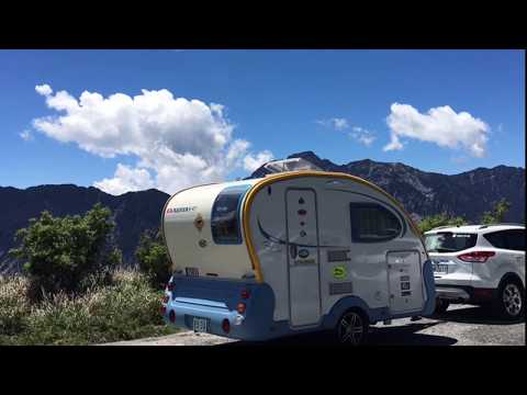 【葳葳愛旅遊】拖著露營車去旅遊,合歡山小風口野營