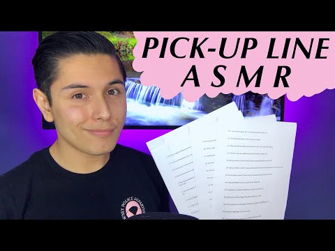 [ASMR] 53 Pick Up Lines to Help You Sleep! (Smooth Tingles!)