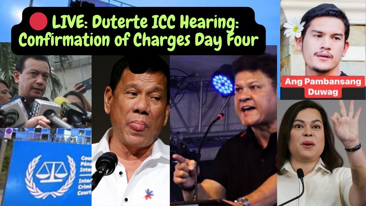 🔴 LIVE: Duterte ICC Hearing: Confirmation of Charges Day Four