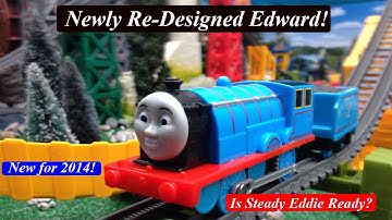Unboxing the Newly Re-Designed 2014 Thomas and Friends Tale of the Brave Trackmaster Edward!