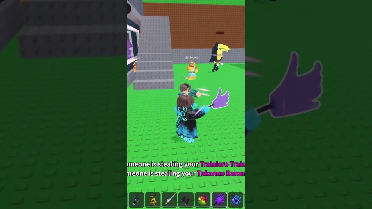 Giving my subscriber a Tukanno Banana in steal a brainrot on Roblox