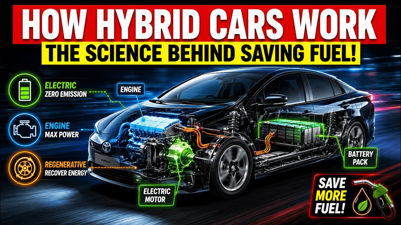 10  How Hybrid Cars Work, The Simple Science Behind Saving Fuel and Power