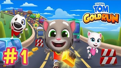 Talking Tom Gold Run Walkthrough Part 1
