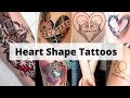Heart shape tattoo design  amazing love heart tattoo design  lets style buddy