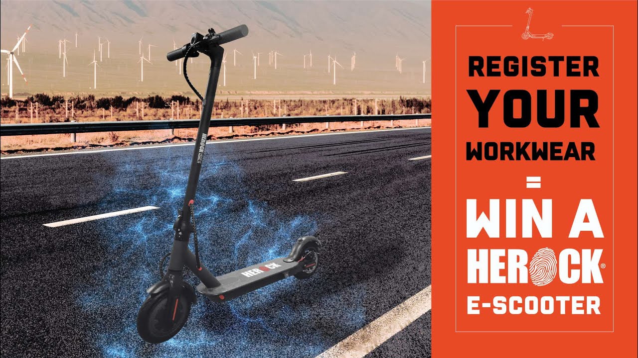 HEROCK E-SCOOTER ACTION 2020 - YouTube