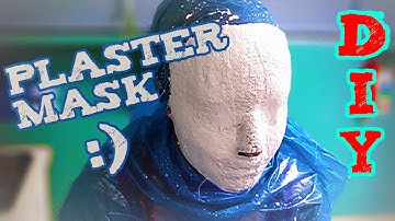 How To Make A Plaster Mask Of Your Face - For Carnivals, Wall Decorations, Costumes Etc.