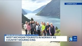 West Michigan tourists in Norway as country mourns hugely loved king
A group of tourists from West Michigan found themselves in Norway on a historic day for the country. (Aug. 28, 2026) West Michigan tourists in Norway as country mourns hugely loved king
