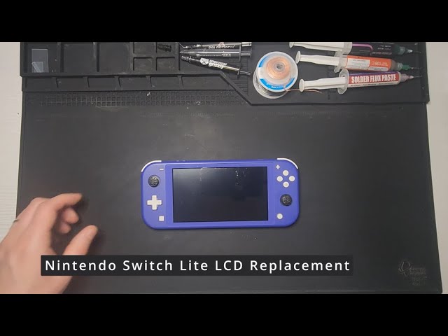Nintendo Switch Lite (HDH-001) LCD Replacement - YouTube