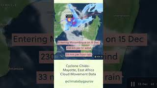 Chido Cyclone Mayotte Mozambique Madagascar Heavy Rain