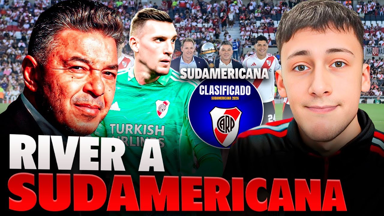 RIVER A LA COPA SUDAMERICANA