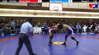 NYAC FS 66 KG / 145.5 lbs: Chase Pami vs. Ryan Weicker